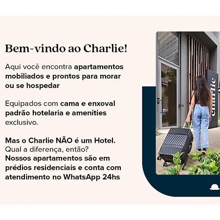 Апартаменты Charlie Franca Jardim Paulista Сан-Пауло Экстерьер фото