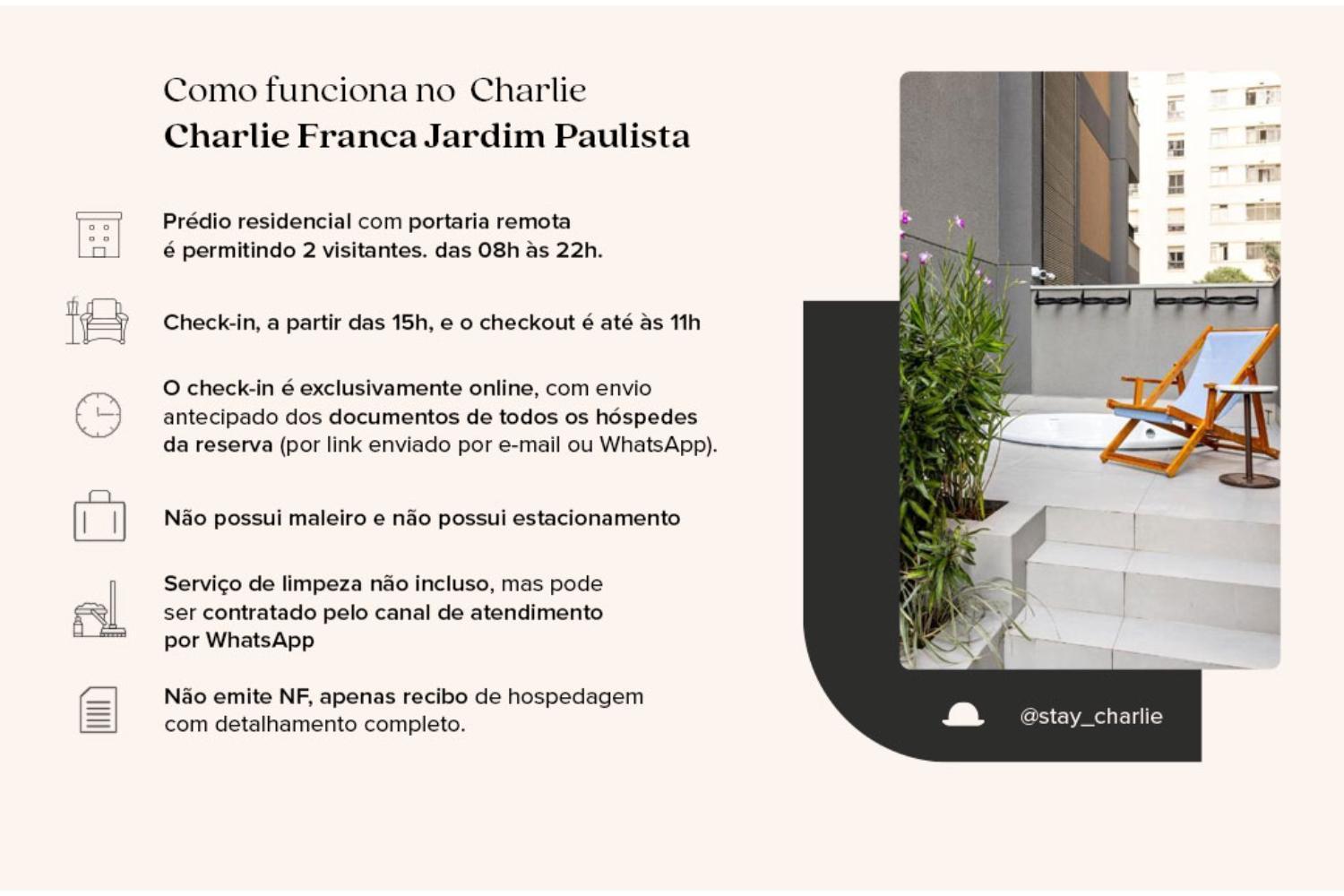 Апартаменты Charlie Franca Jardim Paulista Сан-Пауло Экстерьер фото